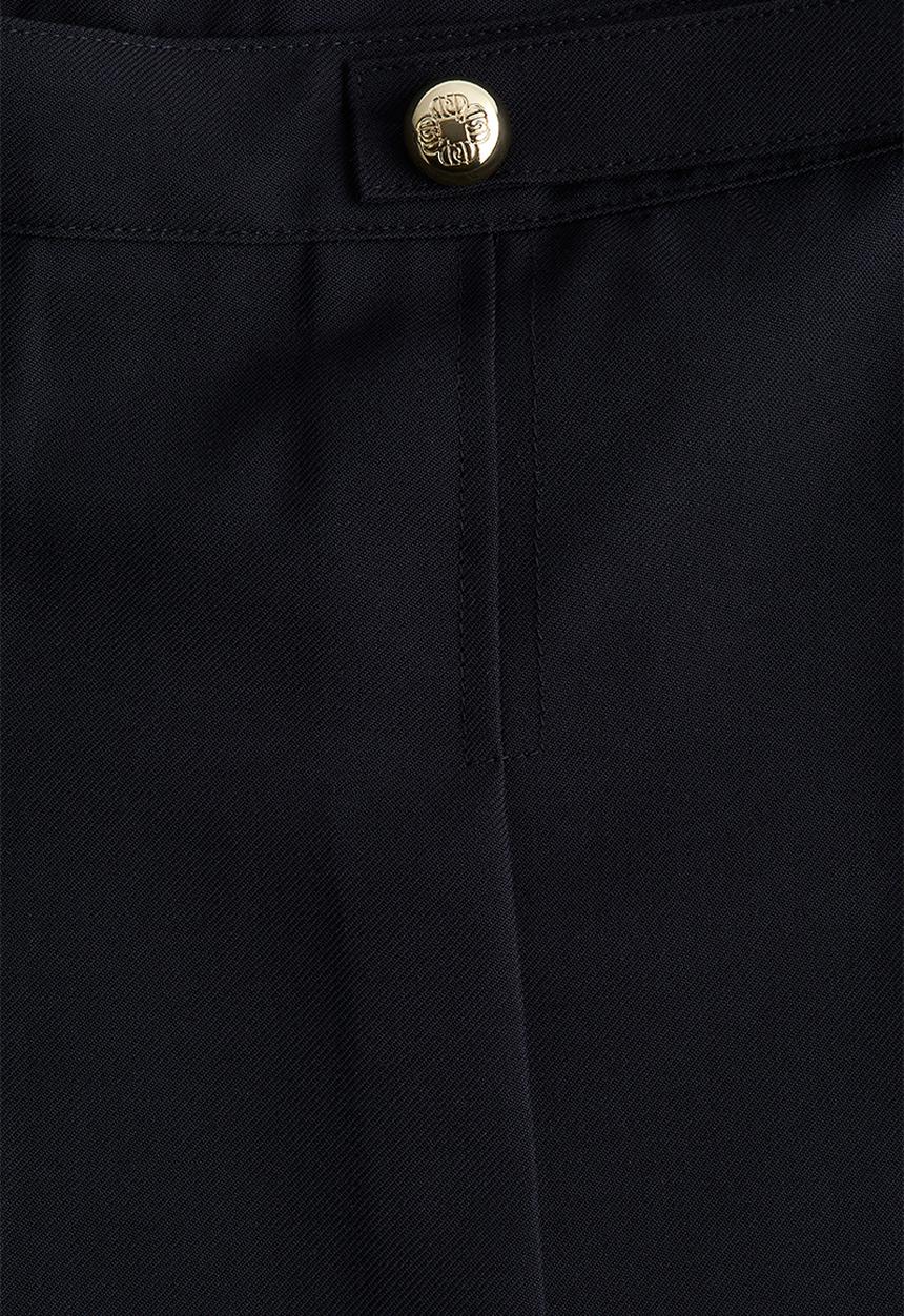H&M - Pleated skort - navy blue