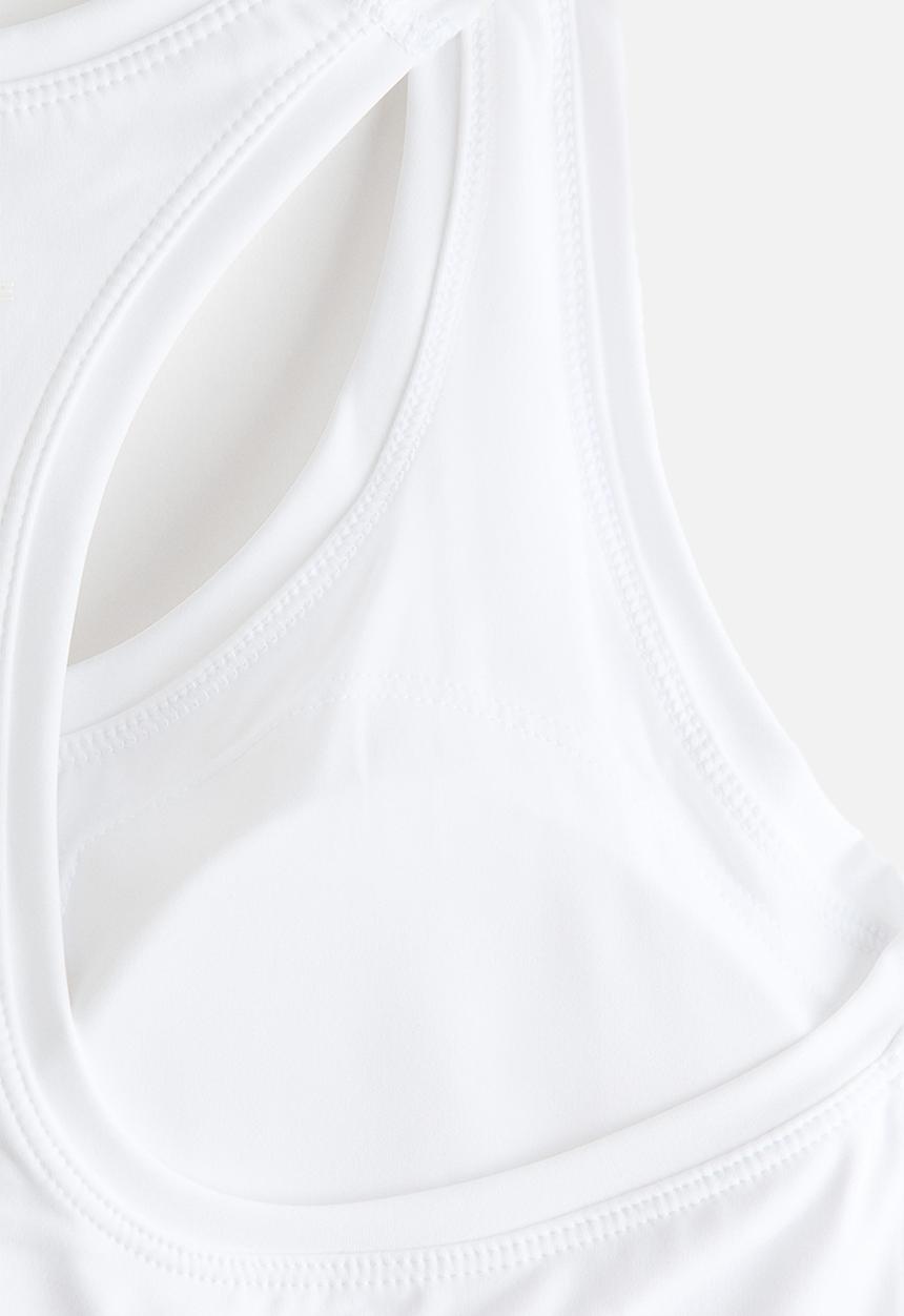 H&M - Sports bra with cool handfeel drymove™ - white