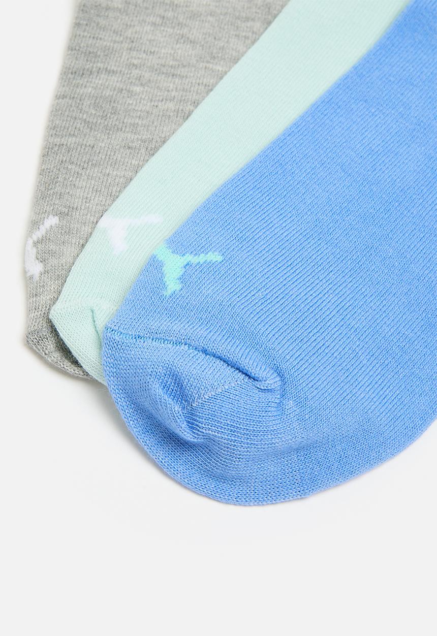 PUMA - Ladies 3pk low cut socks - multi