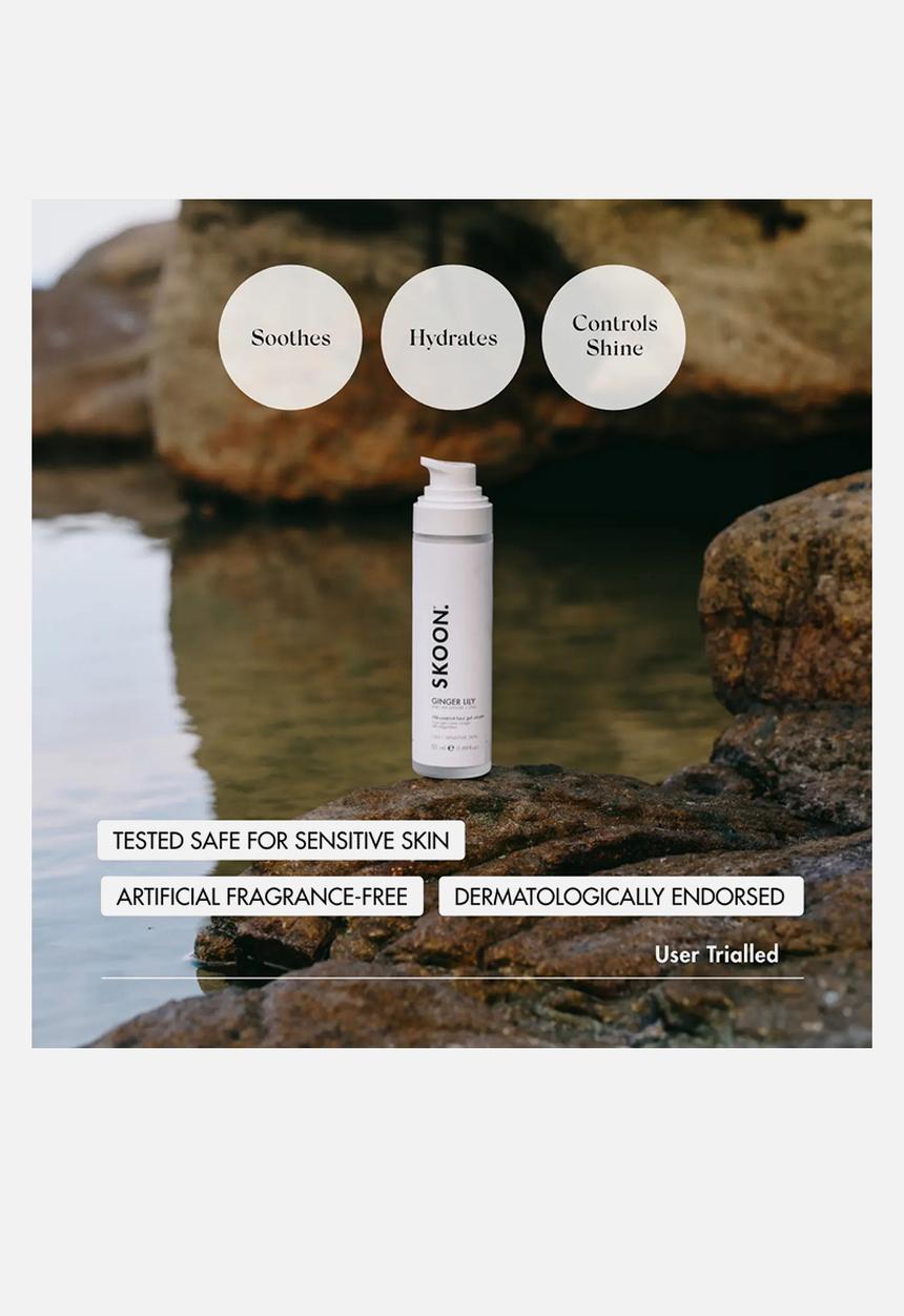 SKOON. - GINGER LILY Oil control face gel-cream REFILL - 50ml