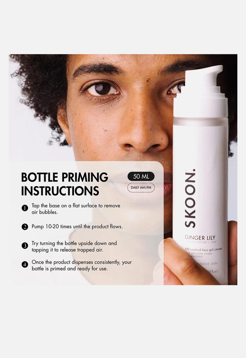 SKOON. - GINGER LILY Oil control face gel-cream REFILL - 50ml