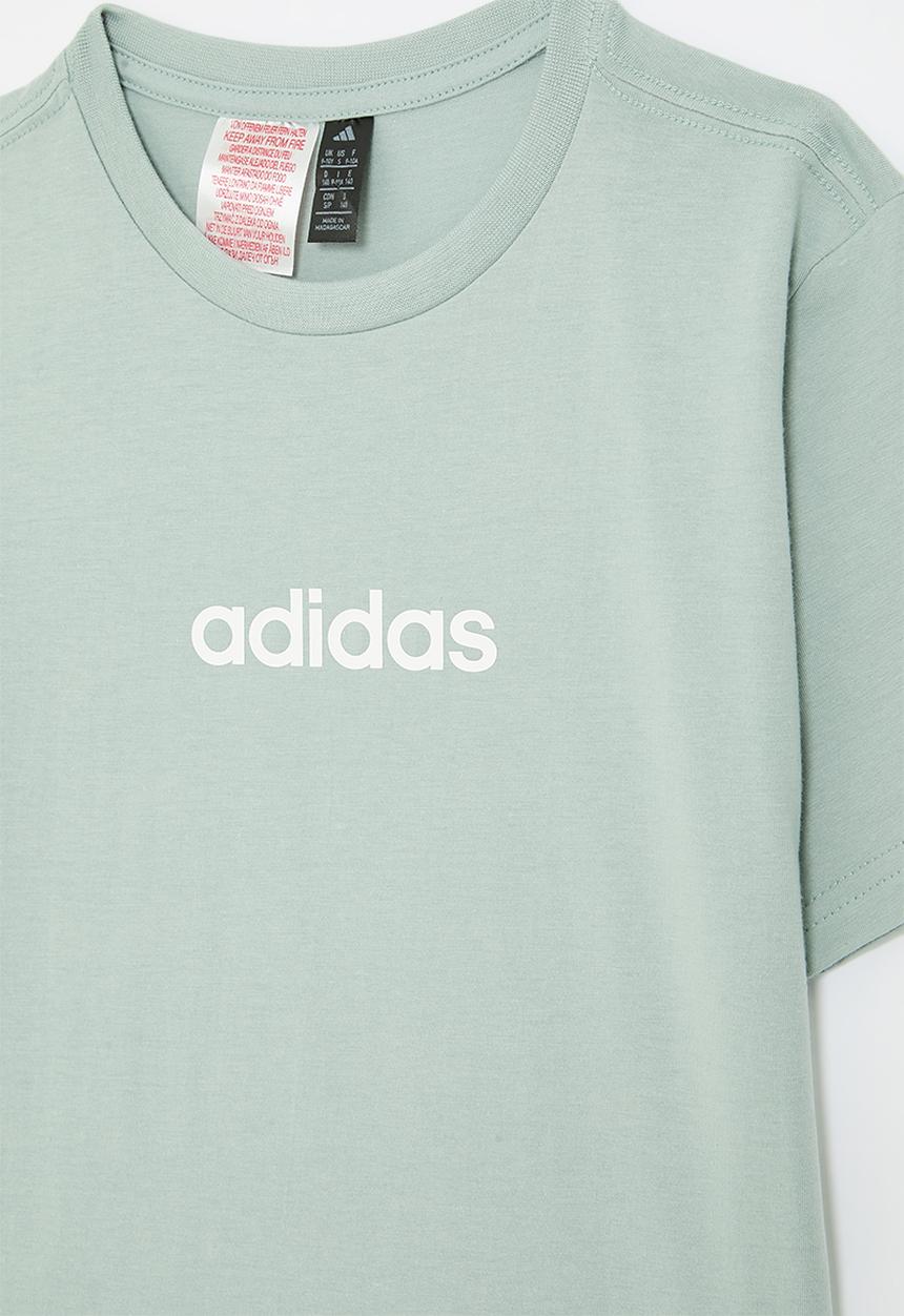 adidas Performance - Y Lin Tee 160 S26 - Wonder Sage/White