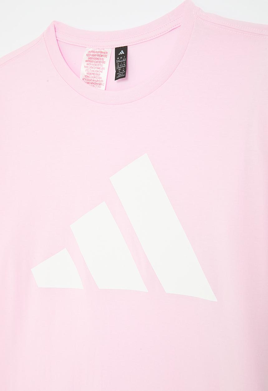 adidas Performance - J bl tee 160 s26 - clear pink/white
