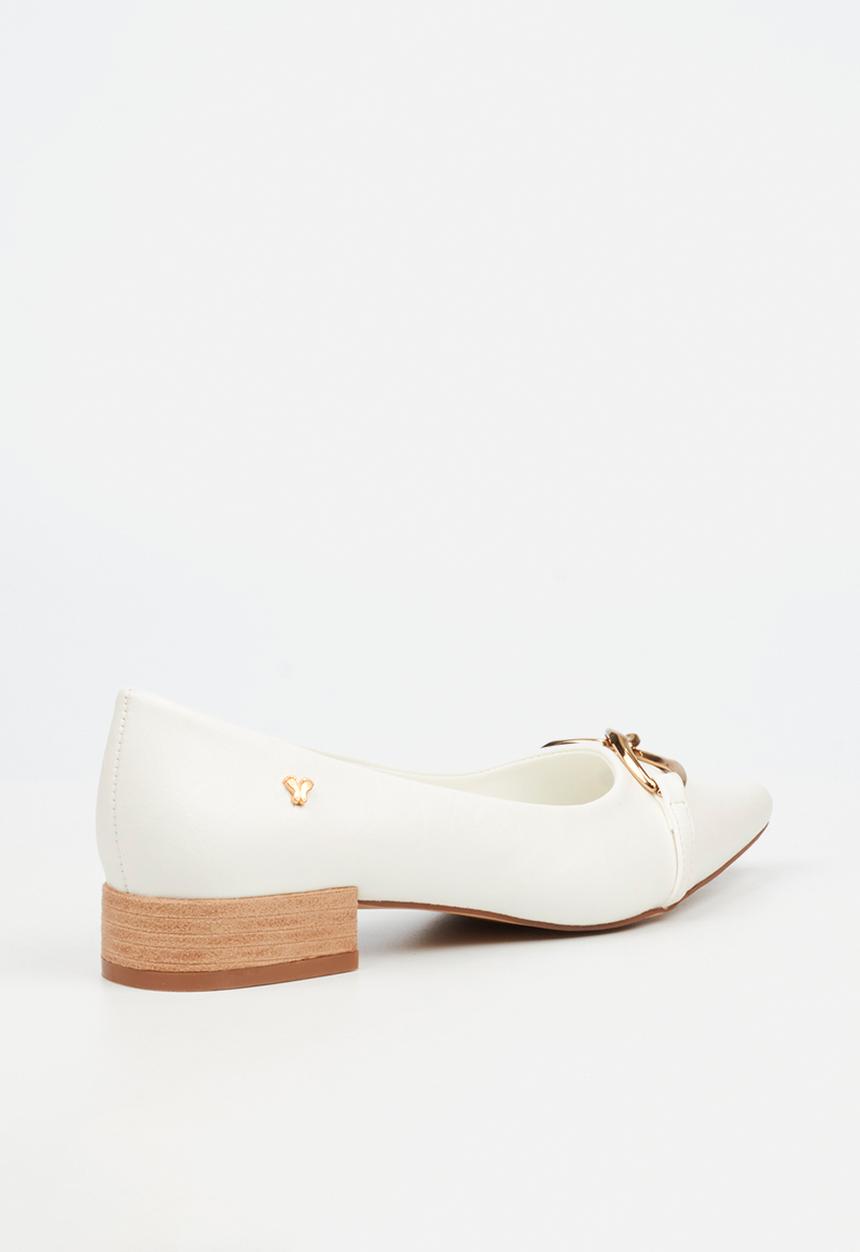 Butterfly Feet - Lulu 1 heel - white