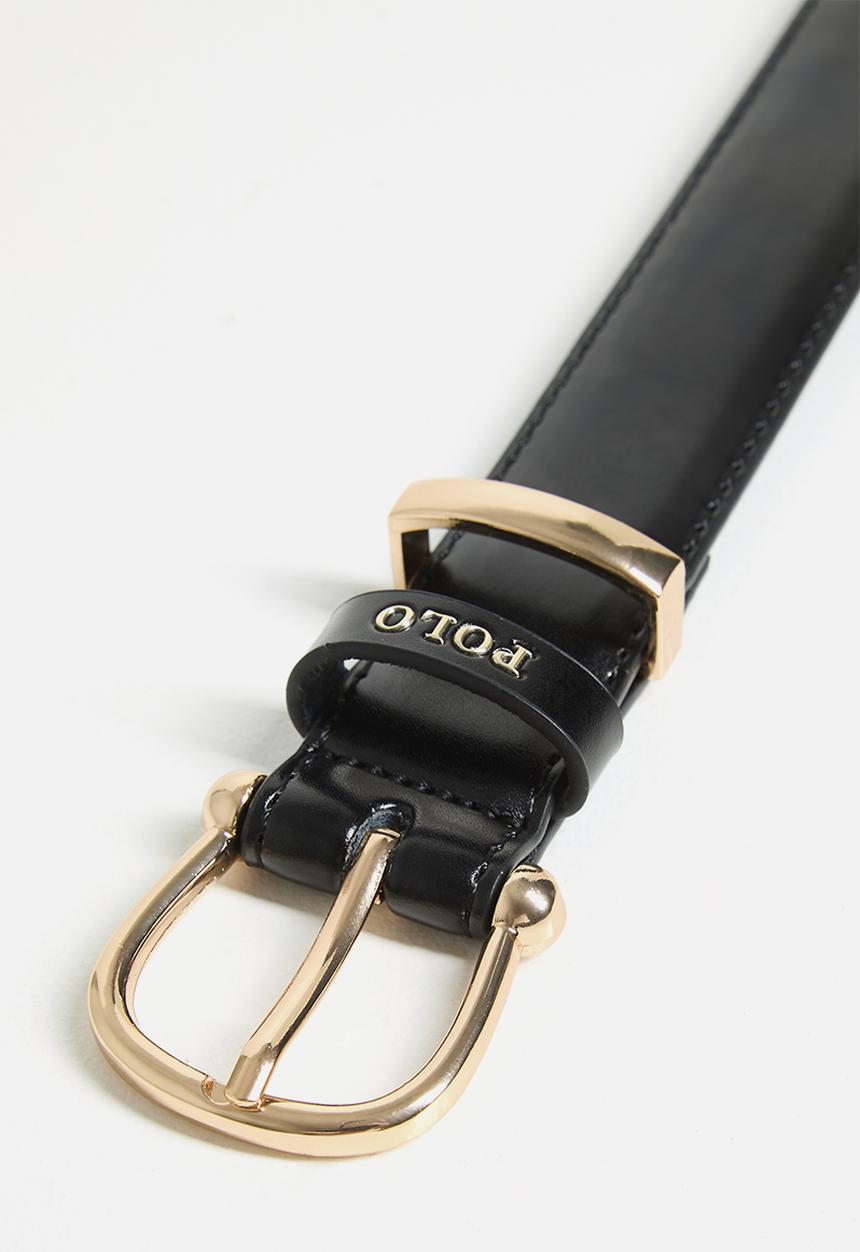 POLO - Rosa belt - black