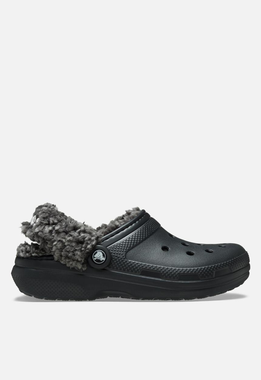 Crocs - Classic fleece lined clog clog - black