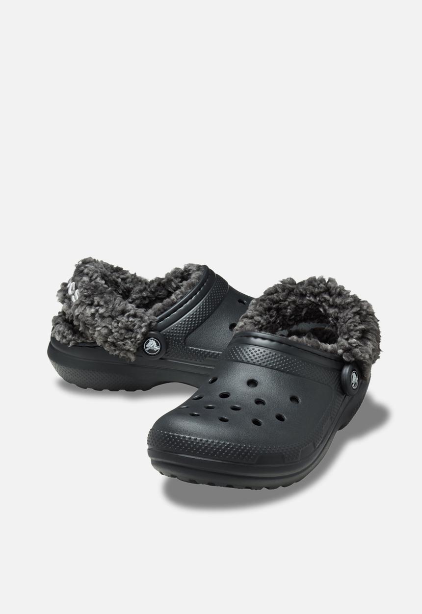 Crocs - Classic fleece lined clog clog - black