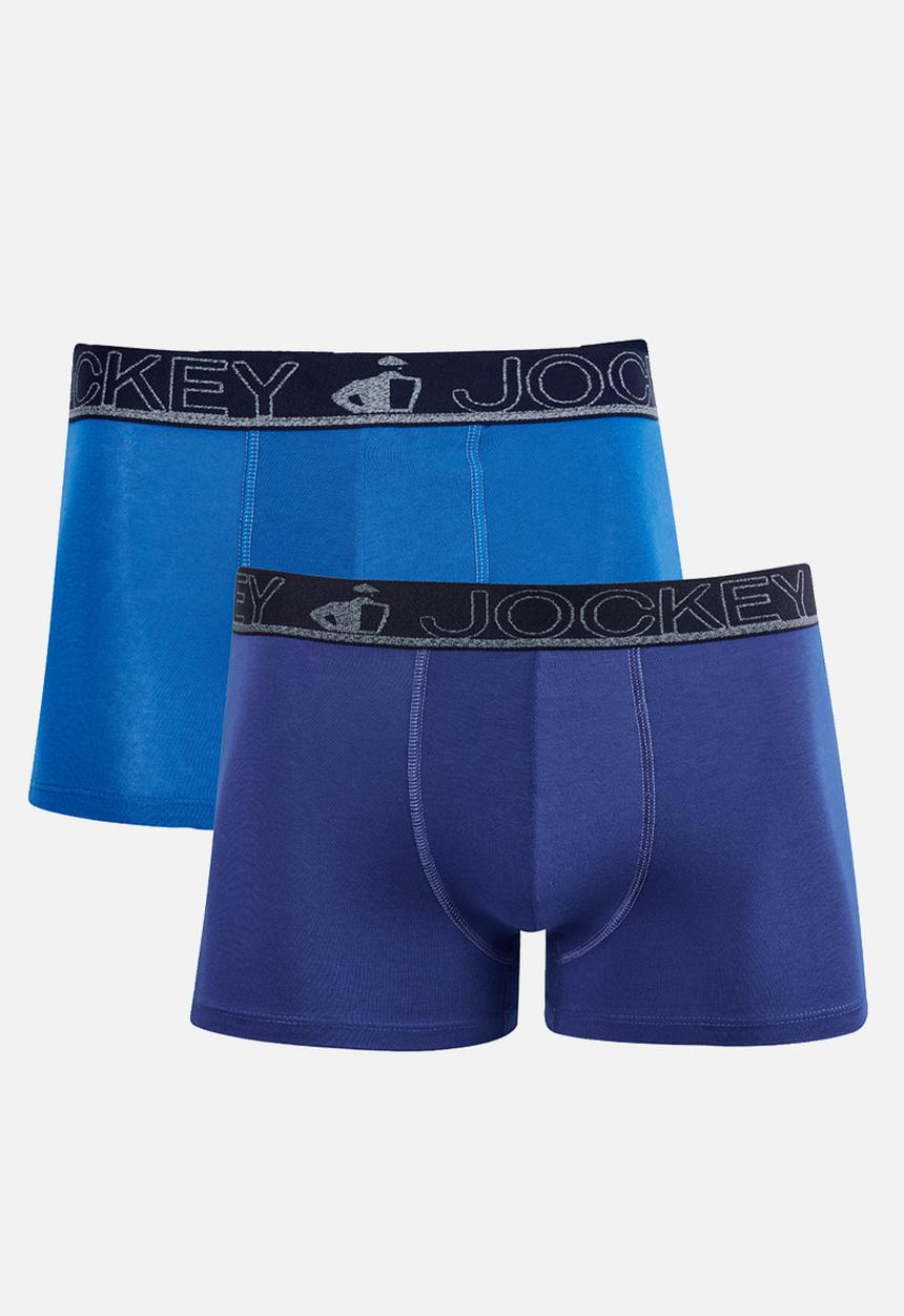 Jockey - 2PK Short Leg Exclusive Trunk - Blue's