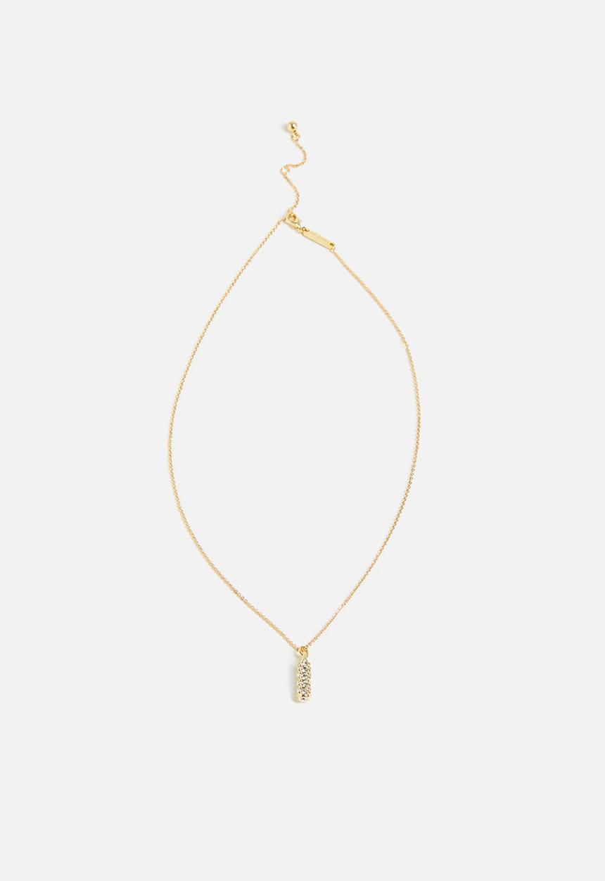 Ted Baker - Corah cosmic crystal pendant necklace-gold