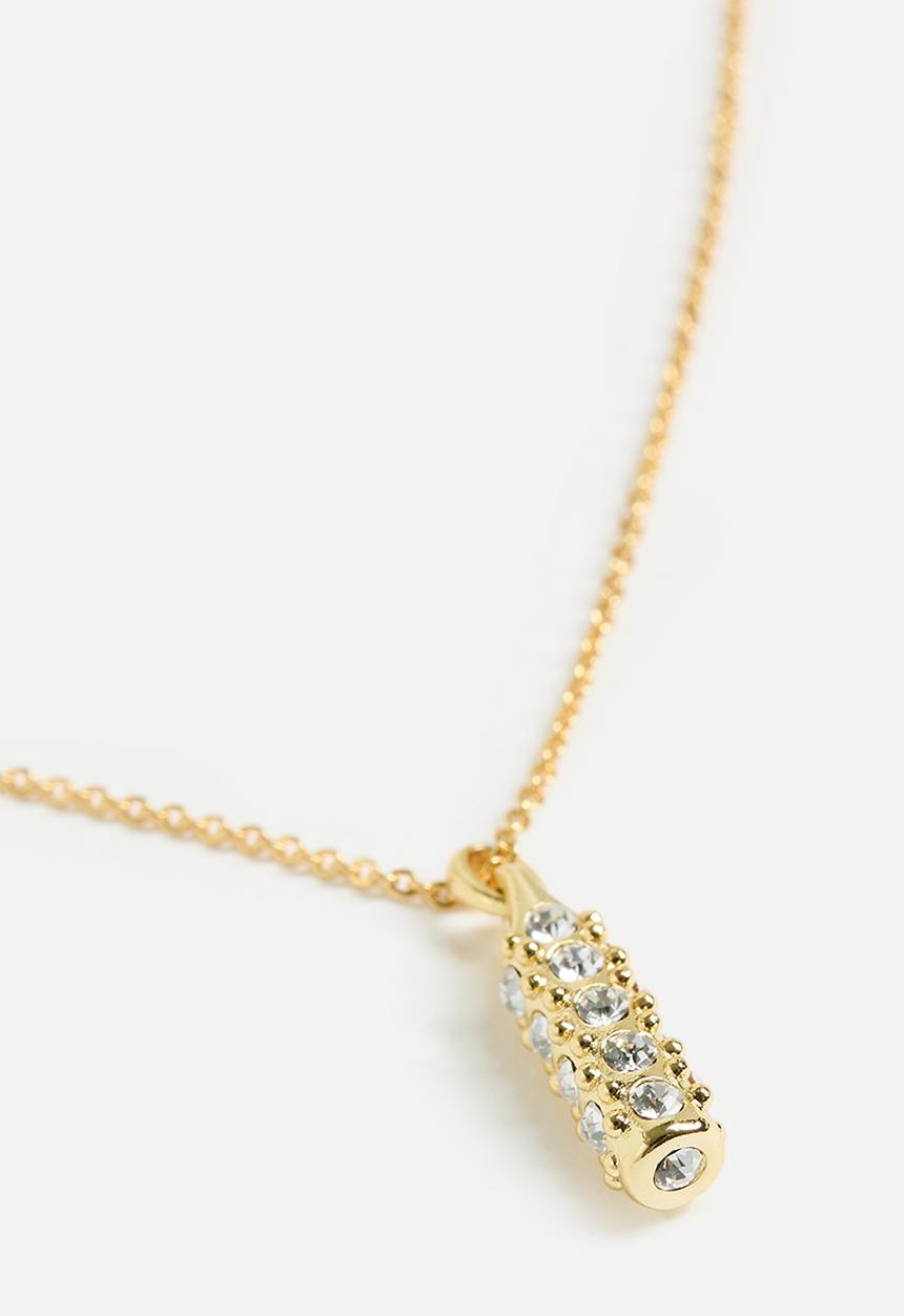 Ted Baker - Corah cosmic crystal pendant necklace-gold