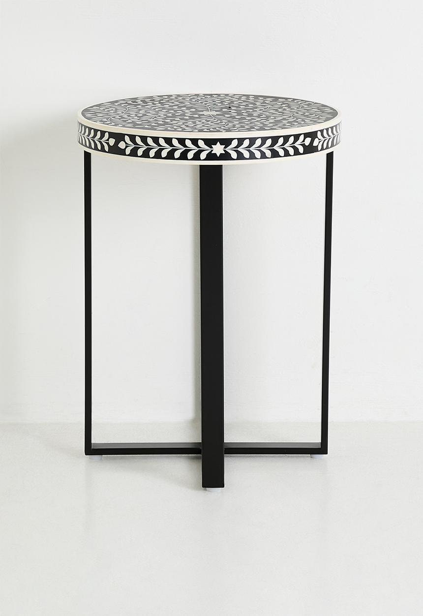 Sixth Floor - Heritage Side Table - Black