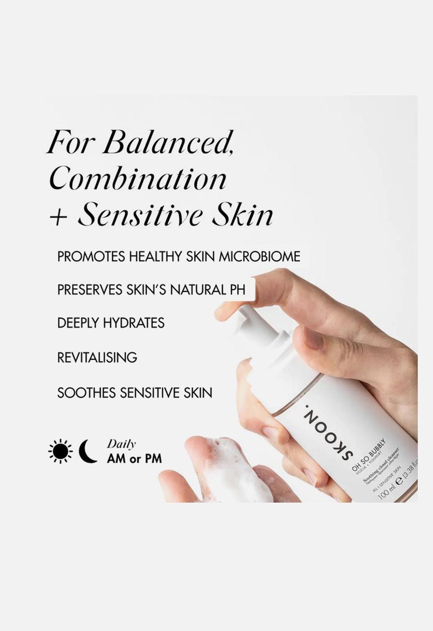SKOON. - OH SO BUBBLY Soothing Cloud Cleanser 100ml