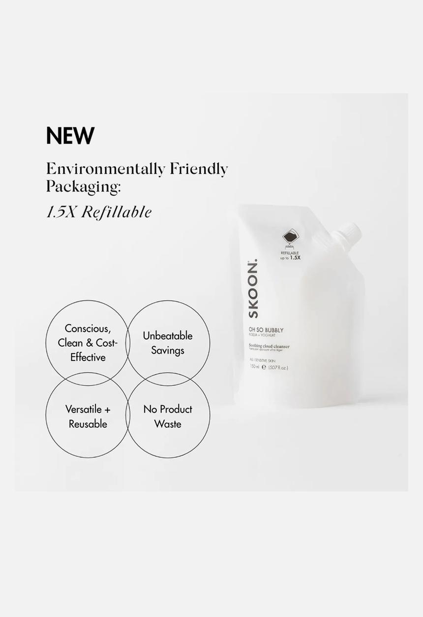 SKOON. - OH SO BUBBLY  Soothing cloud cleanser 150ml Refill