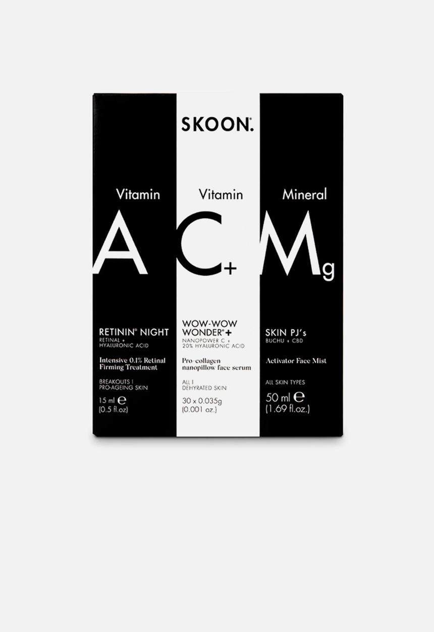 SKOON. - Triple Threat Retinin Night, WWW+ & Skin PJs
