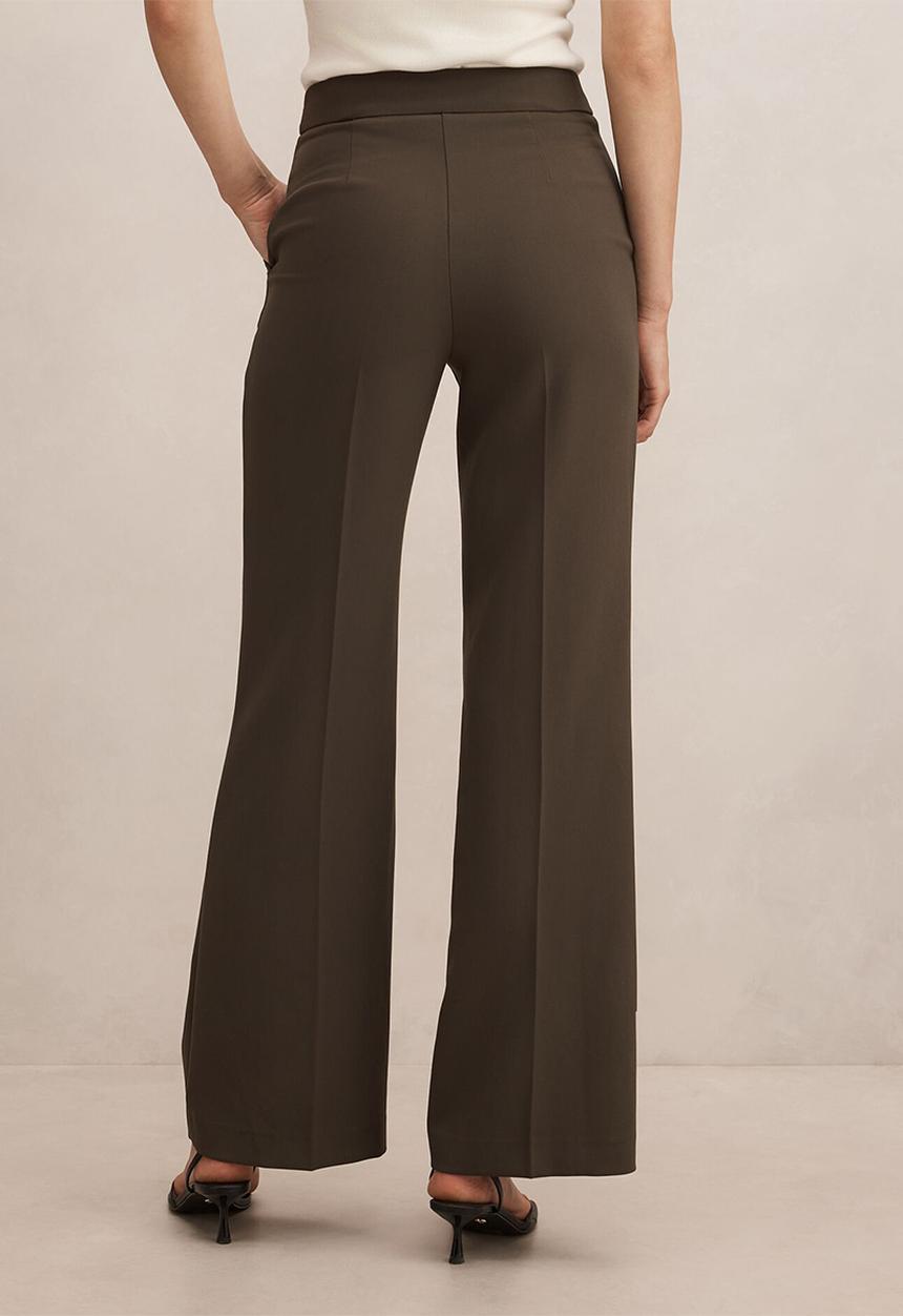 Forever New - Marissa wide leg pants  in olive suit