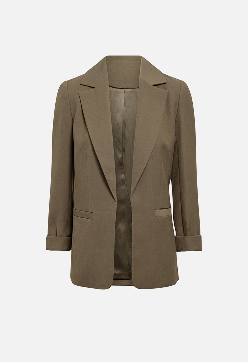 Forever New - Dylan boyfriend blazer in khaki