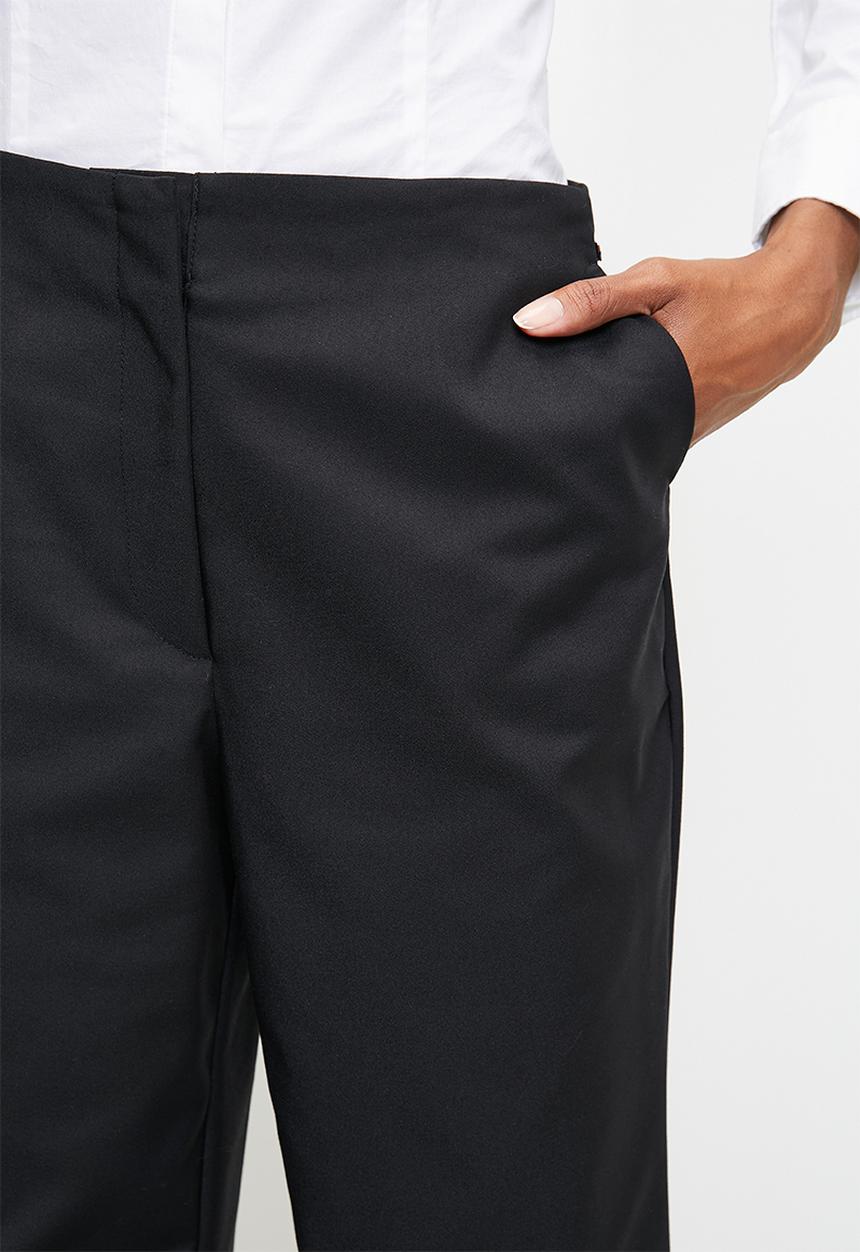 Pringle of Scotland - Pringle alice straight leg pants - black