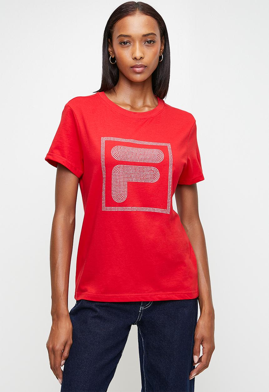 FILA - Natasha T-Shirt - Fila Red
