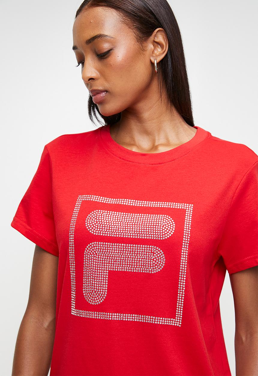 FILA - Natasha T-Shirt - Fila Red