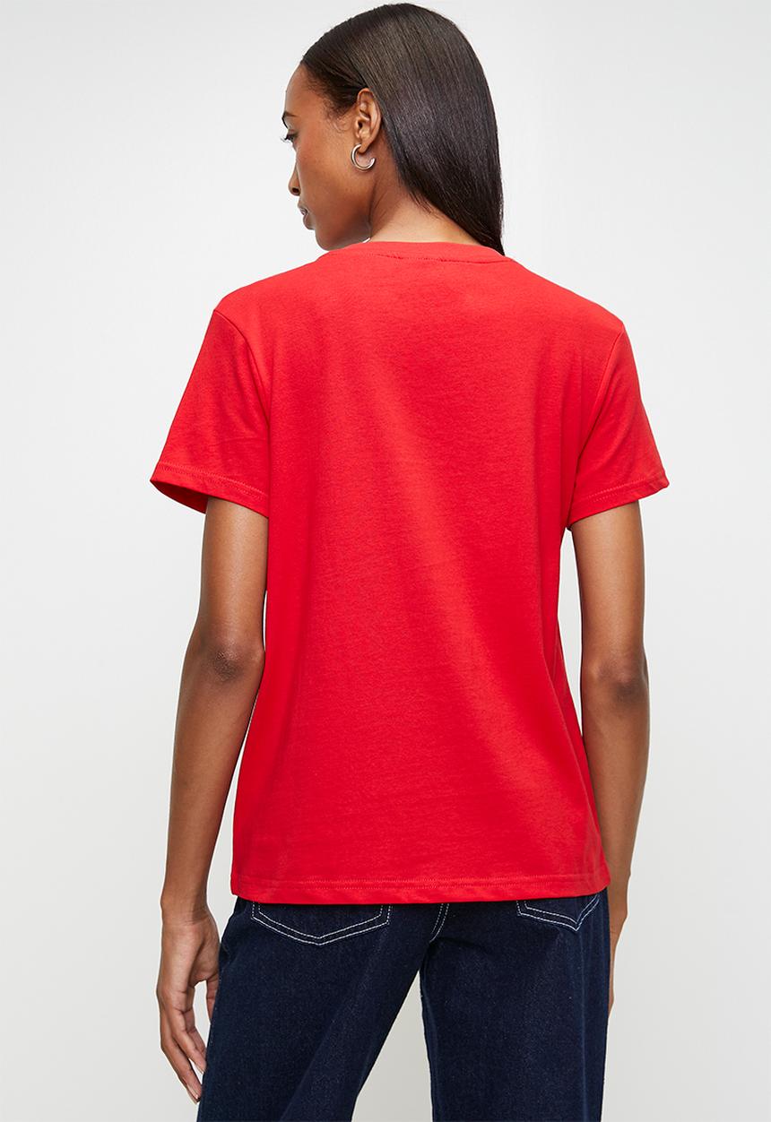 FILA - Natasha T-Shirt - Fila Red