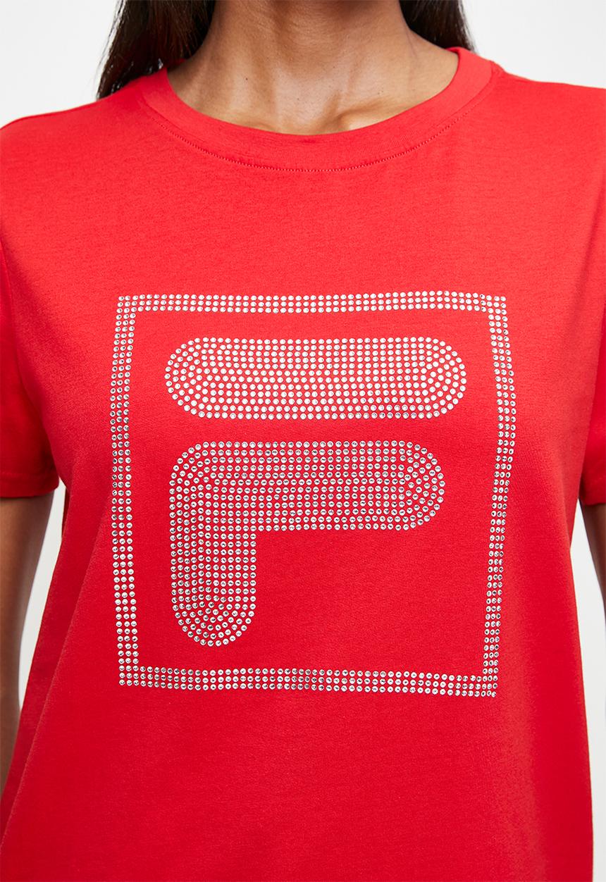 FILA - Natasha T-Shirt - Fila Red