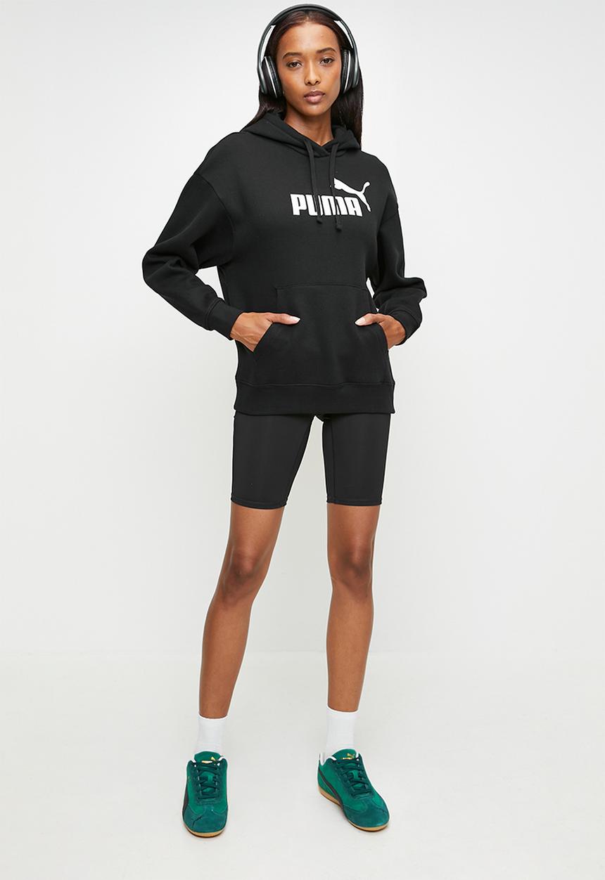 PUMA - Ess No. 1 Logo Comfort Hoodie Fl W - Puma Black