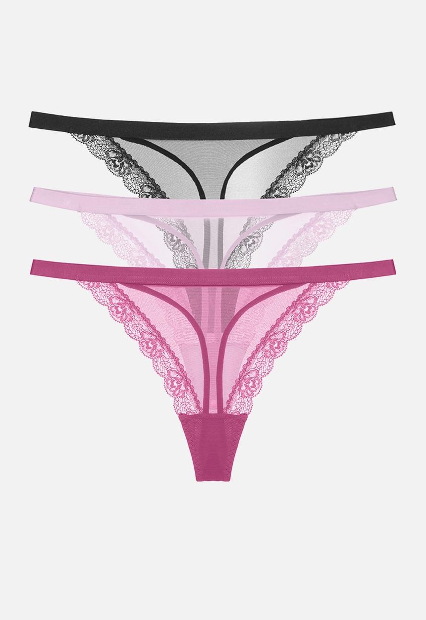 DORINA - Plus misha-3pp string - multi 