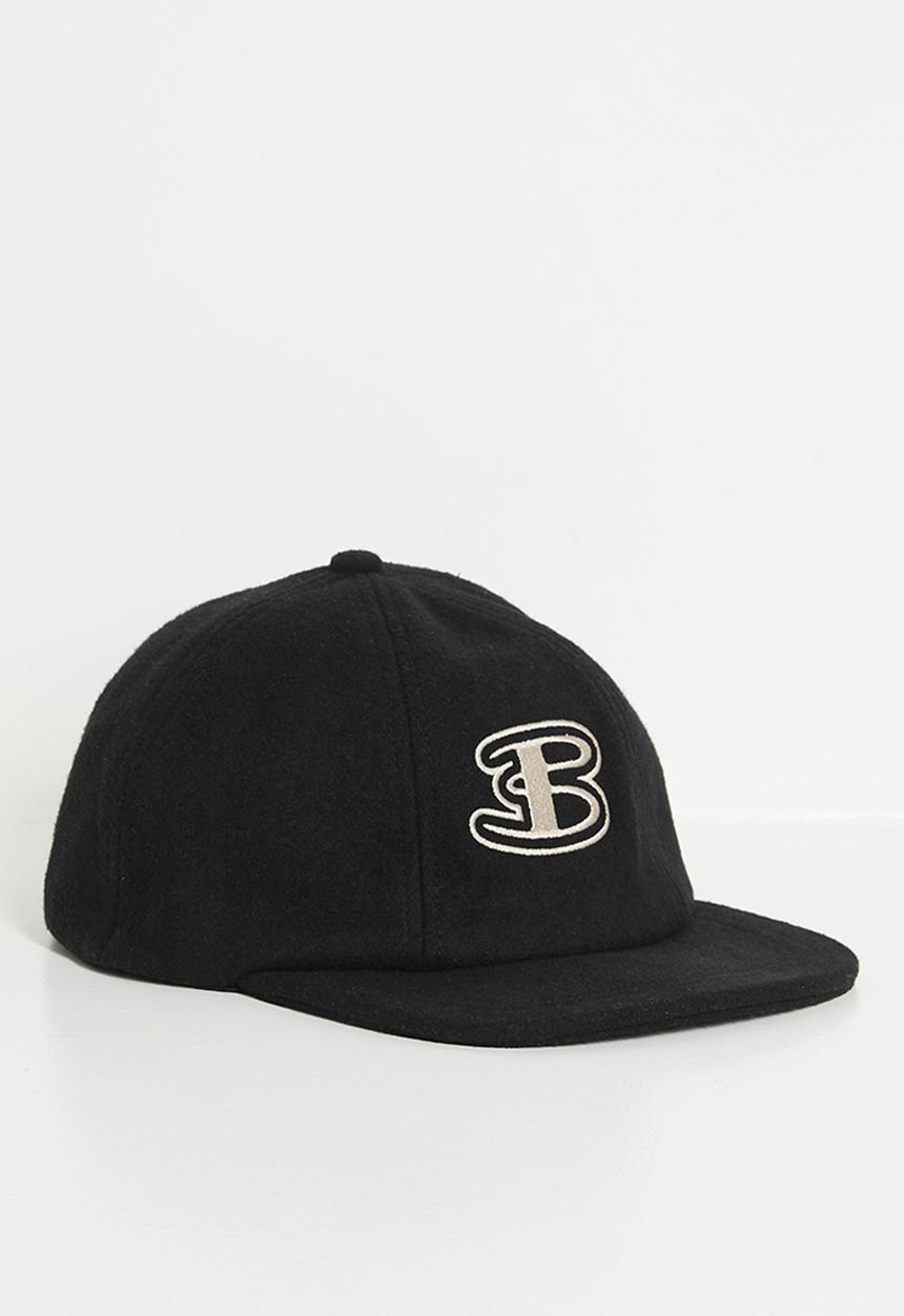 Ben Sherman - Preppy Wool Blend Cap- Black