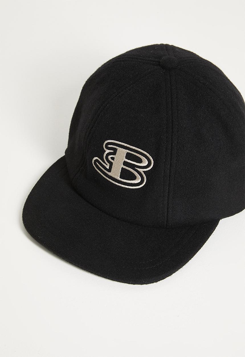 Ben Sherman - Preppy Wool Blend Cap- Black