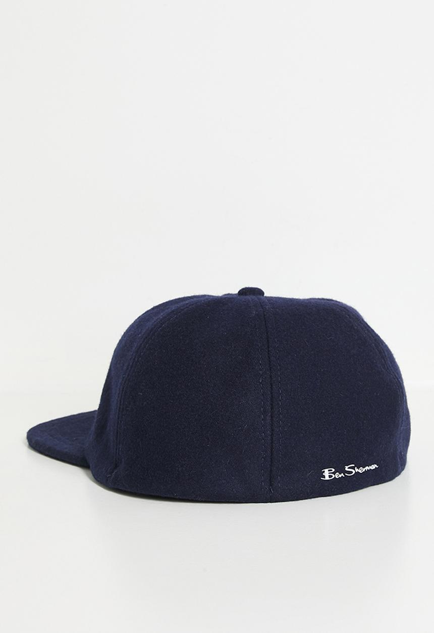 Ben Sherman - Preppy Wool Blend Cap- Navy