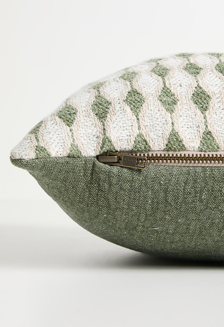 Hertex Fabrics - Chain Cushion Cover - Sage