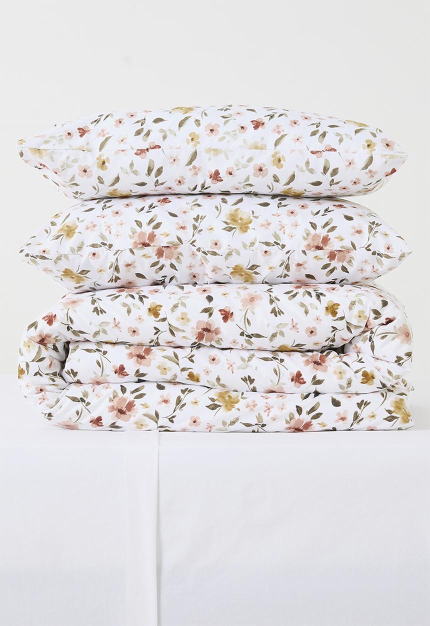 Sixth Floor - Nyra Floral Super Soft Duvet Cover Set 