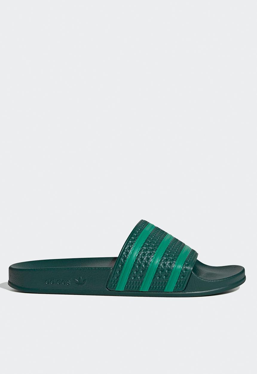 adidas Originals - Adilette - Black/Green