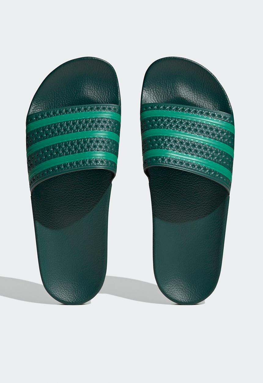 adidas Originals - Adilette - Black/Green