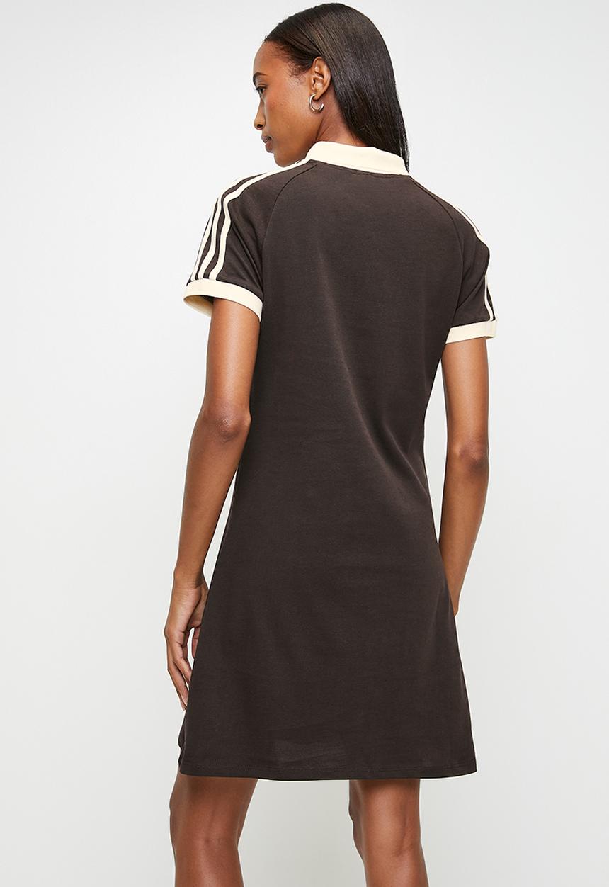 adidas Originals - Polo Dress Sprt W - Aurora Coffee/Ecru Tint