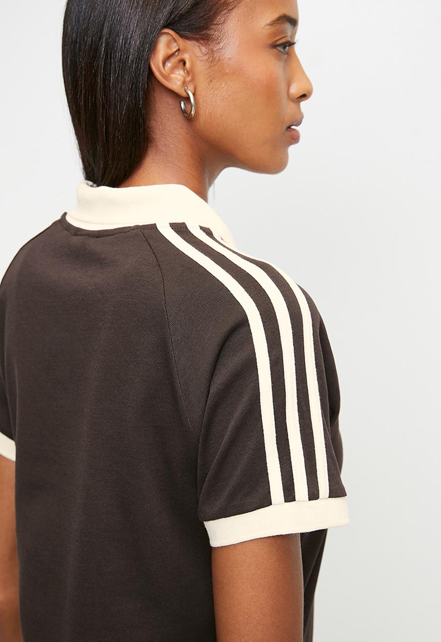 adidas Originals - Polo Dress Sprt W - Aurora Coffee/Ecru Tint