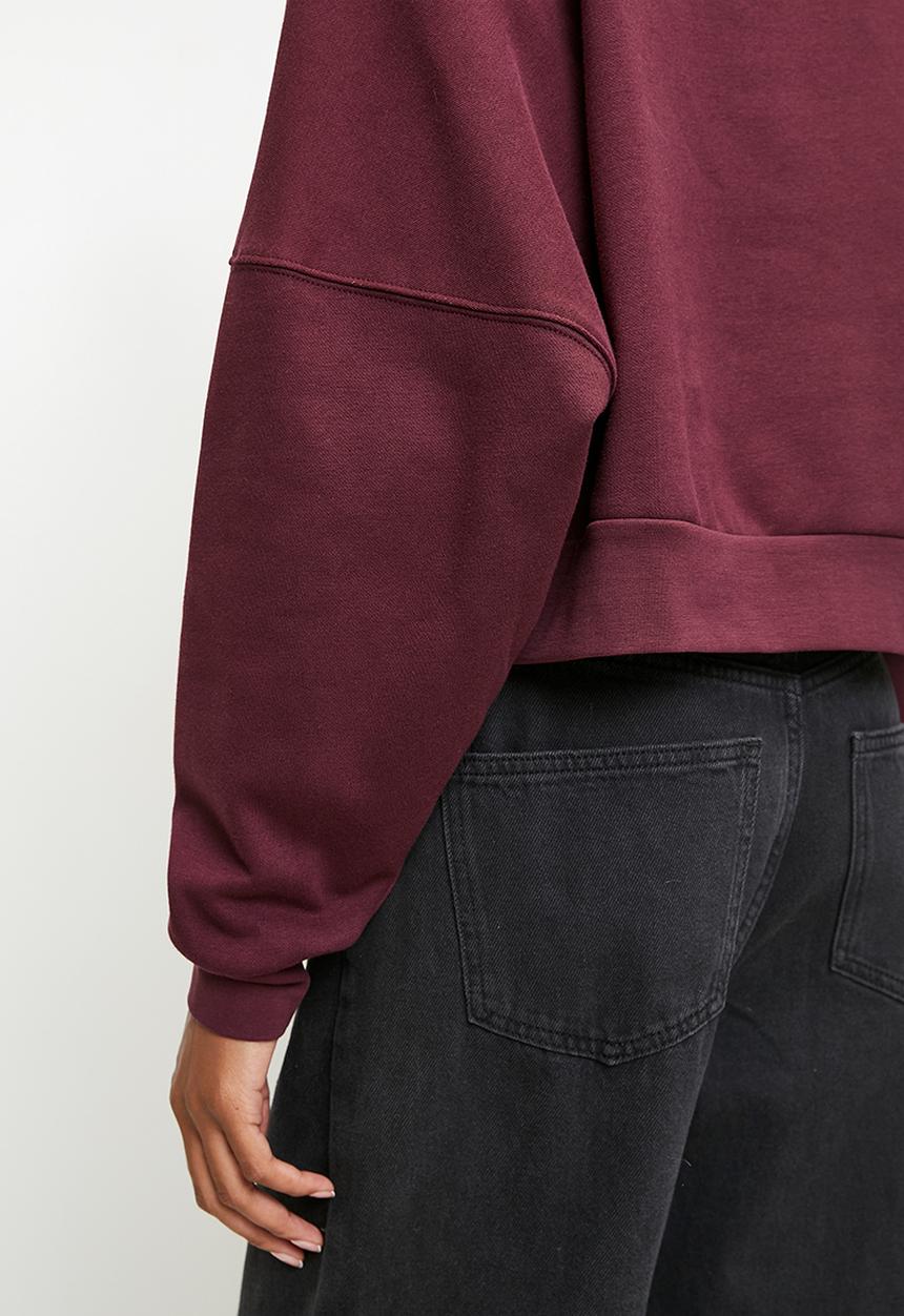adidas Originals - Ess Crew Fl W S26 - Maroon