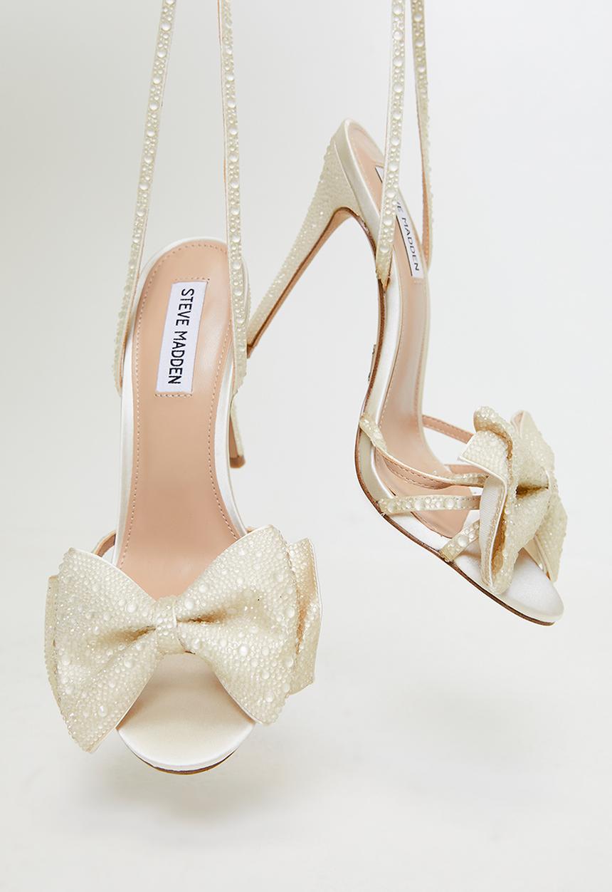 Steve Madden - Blyss heel - ivory pearl