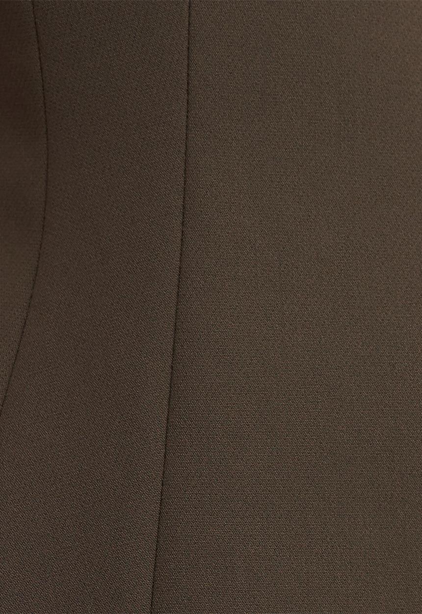 Forever New - Larissa long waistcoat in olive