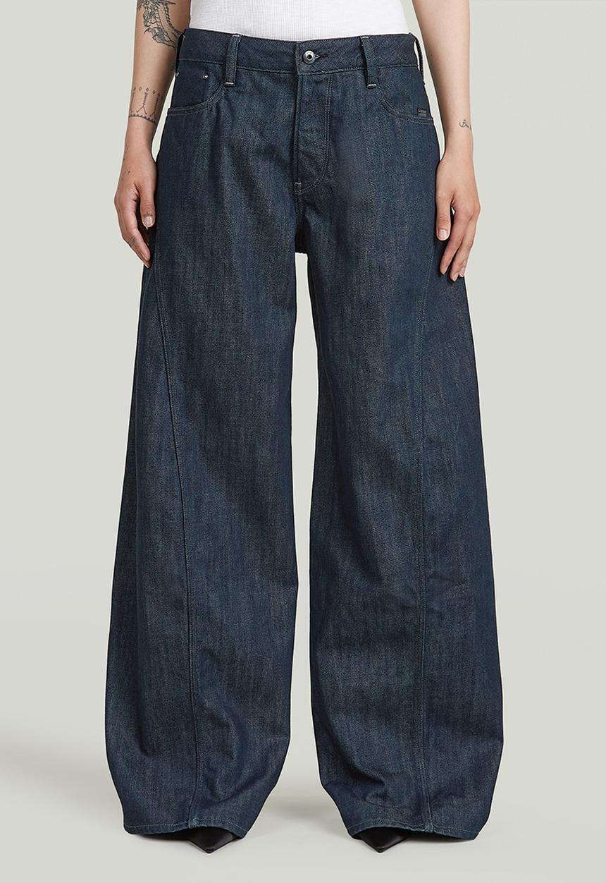 Helyx 3D Cinch Wide Wmn - Neo raw denim