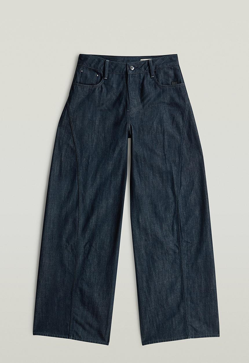 G-STAR - Helyx 3D Cinch Wide Wmn - Neo raw denim