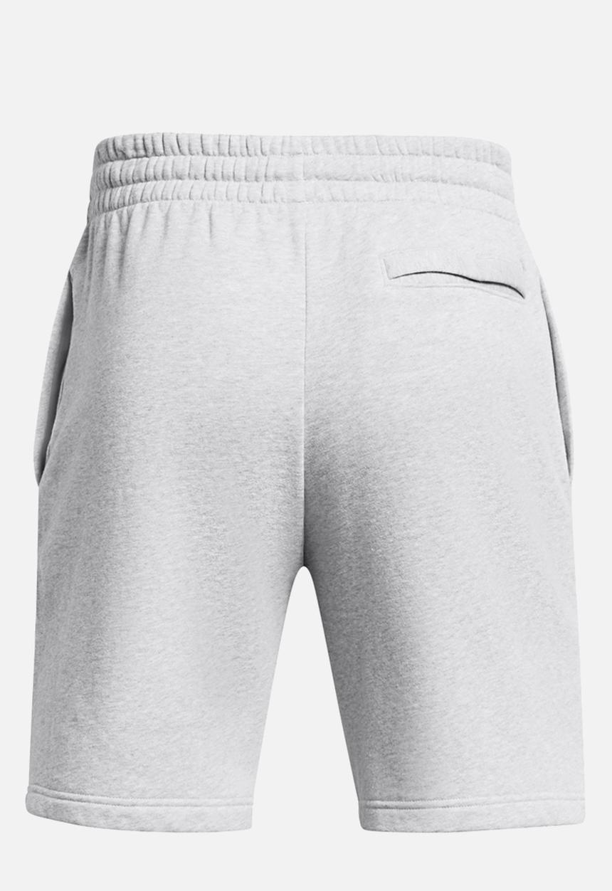 Under Armour - UA Rival Fleece Shorts - Mod Gray Light Heather /  / White