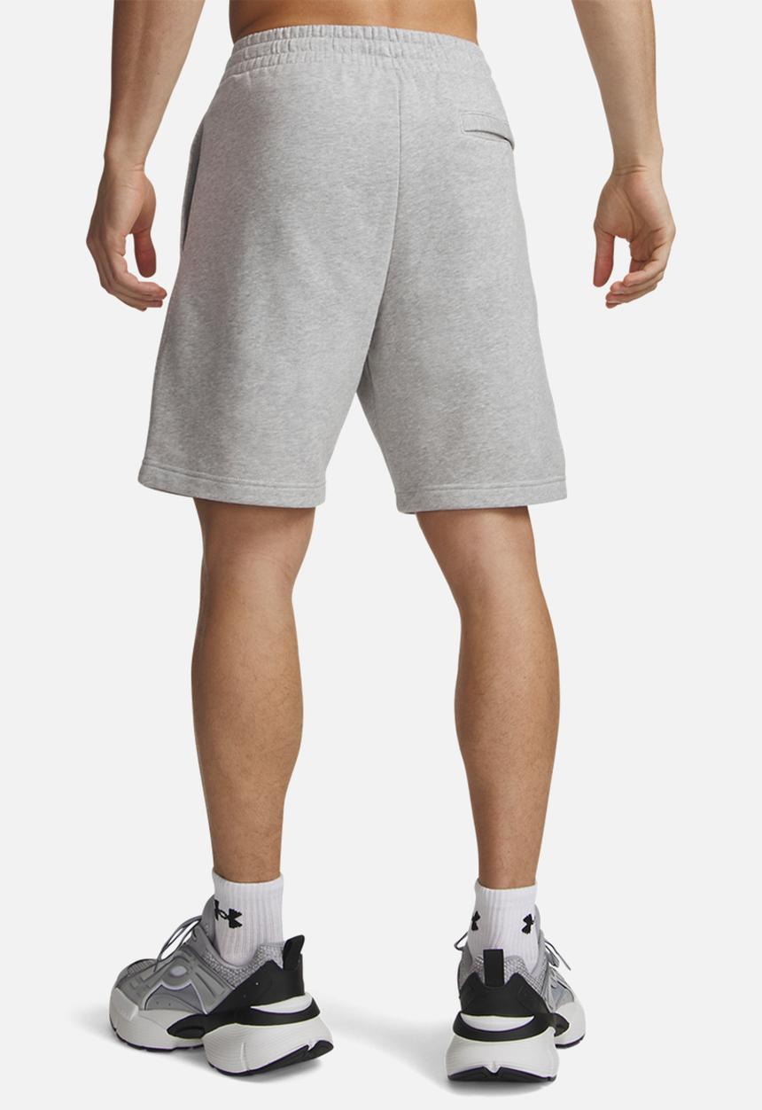 Under Armour - UA Rival Fleece Shorts - Mod Gray Light Heather /  / White