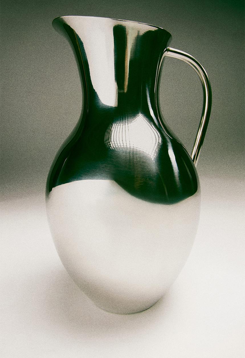 H&M - Stainless steel carafe - silver-coloured
