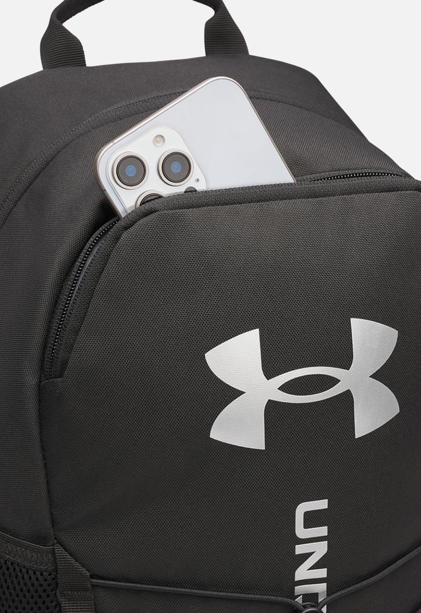 Under Armour - Hustle Sport 6.0 Backpack - Black/Metallic Silver