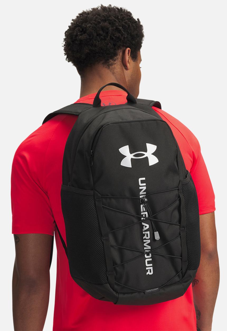 Under Armour - Hustle Sport 6.0 Backpack - Black/Metallic Silver