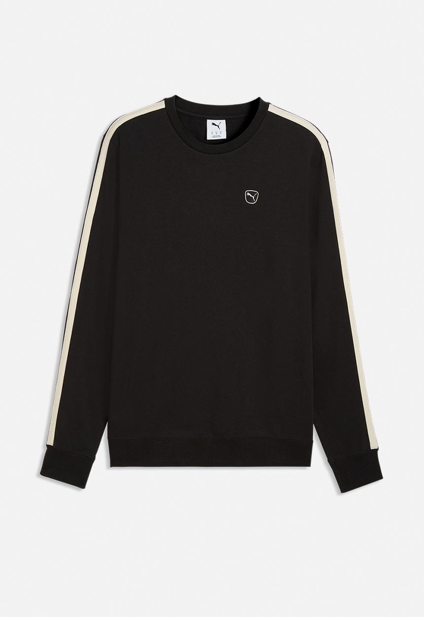 PUMA - ESS ELEVATED Crew TR -  Black