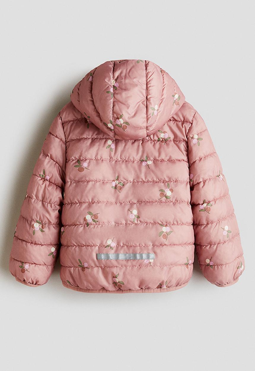 H&M - Water-repellent padded jacket - pink,multi