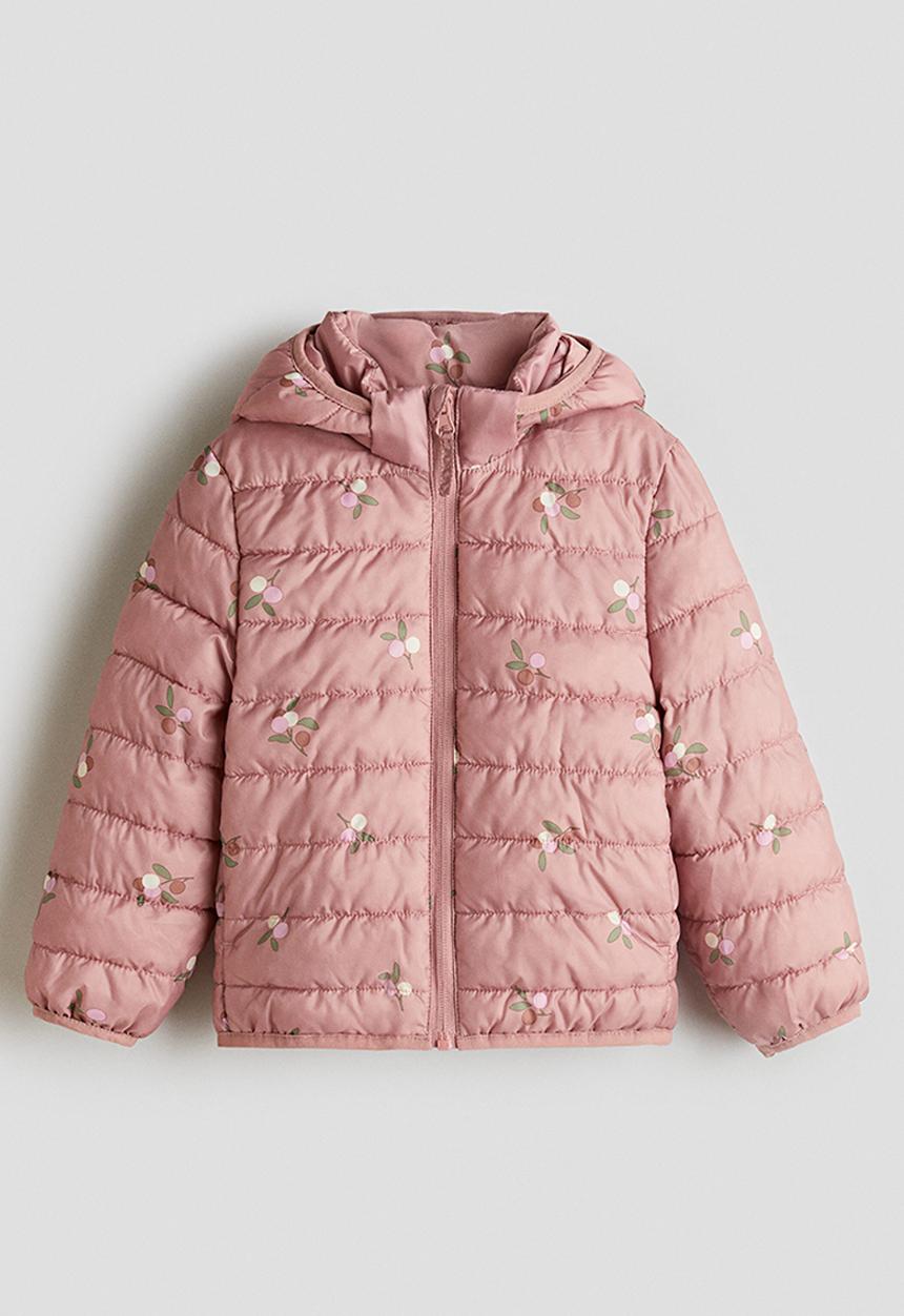 H&M - Water-repellent padded jacket - pink,multi