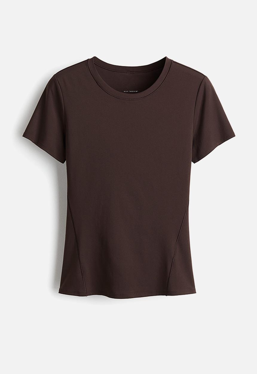 H&M - Sports top with drymove™ -warm brown